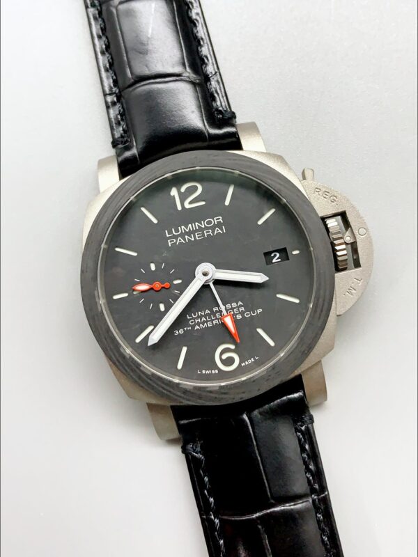 Panerai Luminor PAM01096 Luna Rossa Challenger Titanium Watch (1:1Super Clone)