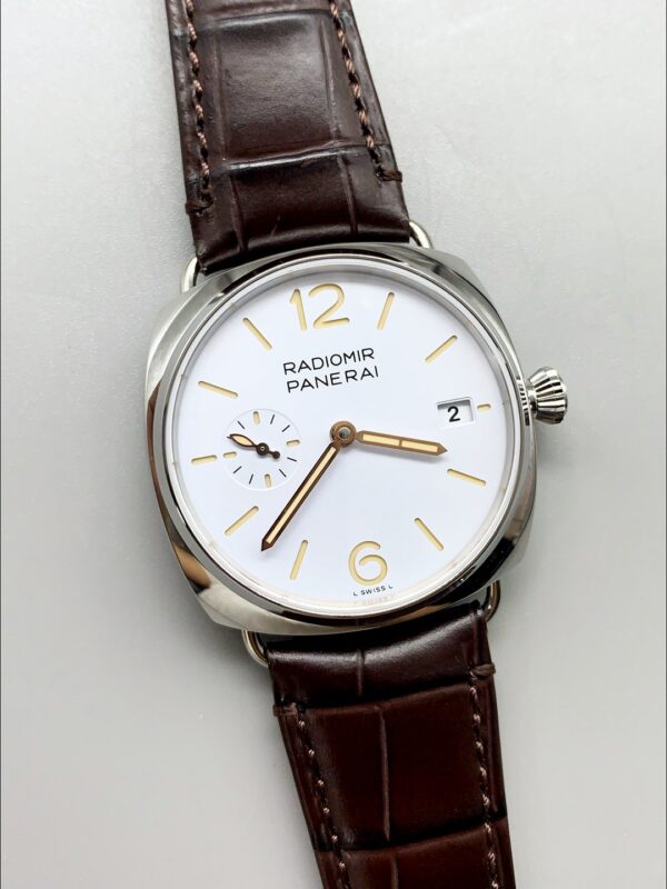 Panerai Radiomir PAM1292 Quaranta 40MM 904L Steel White Dial Watch (1:1Super Clone)