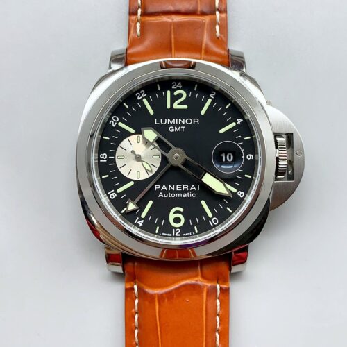 Panerai Luminor GMT Swiss Watch in Steel  PAM00161(1:1Super Clone)