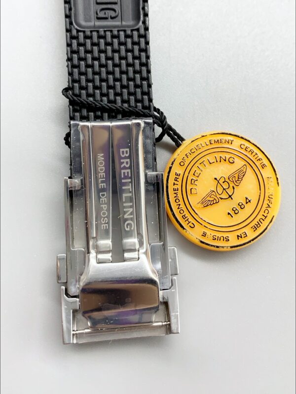 Breitling Superocean Culture Chronograph Men’s Watch with Green Dial and Leather Strap(1:1 Super Clone)