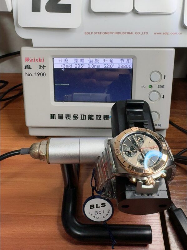 Breitling Chronomat B01 42 Edition 2 Tone Rose Gold with Grey Dial (1:1Super Cloen)