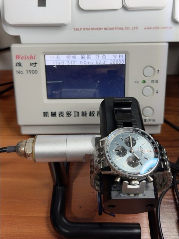 Breitling Navitimer with blue dial and steel bracelet (1:1Super Cloen)