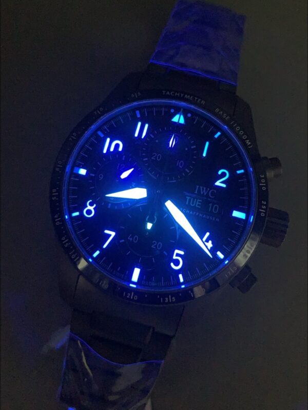 IWC Pilot’s IW388306 Chronograph 41 Mercedes-AMG Pertonas F1 Ceramic Watch(1:1Super Clone)