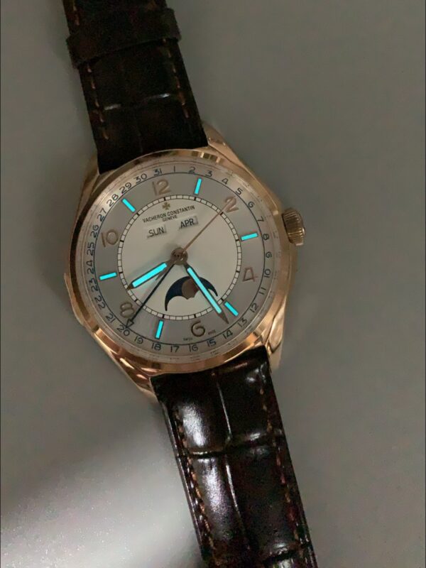 Vacheron Constantin Fiftysix Edition Rose Gold Watch 904L Steel Dial(1:1Super Clone)