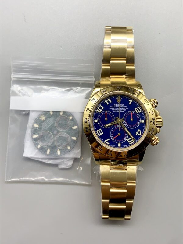 Rolex Cosmograph Daytona 116508 Yellow Gold Original Cal.4130 Movement (1:1Super Clone )