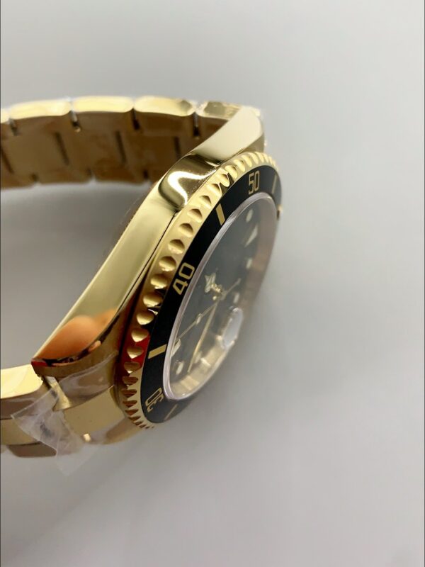 1E69C8813E697A5-31-20.jpg Rolex Submariner 16618 Gold Watch with Swiss 3135 Movement(1:1Super Clone)