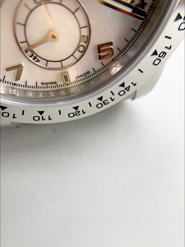 Rolex Daytona White Dial Brown Leather Strap Chronograph 1:1 Superclone