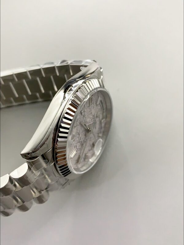 Rolex Day Date Presidential 904L Steel 40MM – Grey Dial (1:1Super Clone)