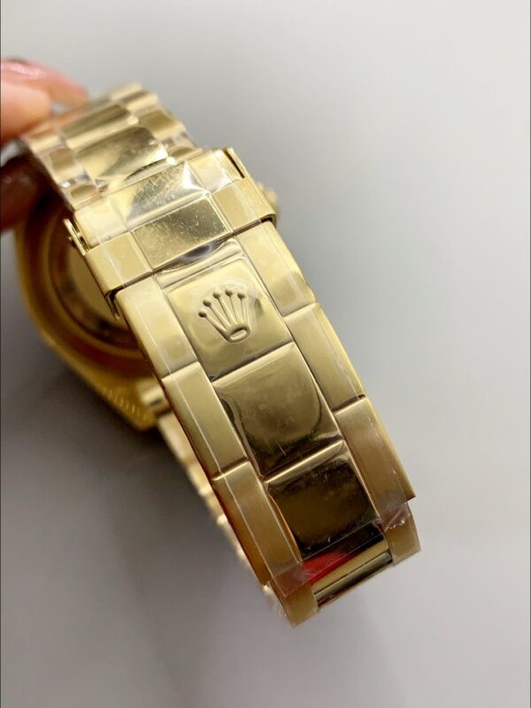 1E69C8813E697A5-33-20.jpg Rolex Submariner 16618 Gold Watch with Swiss 3135 Movement(1:1Super Clone)