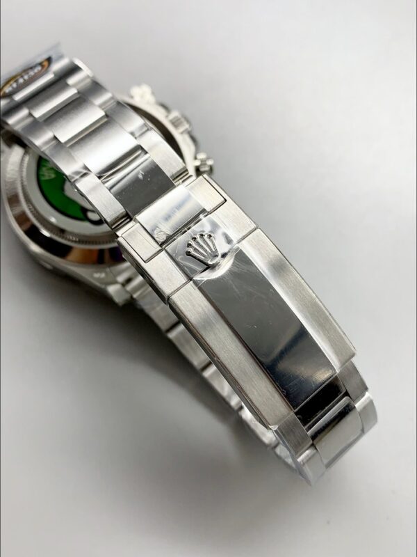 Rolex Daytona Red Diamond Bezel Ruby Dial Stainless Steel Bracelet Chronograph 1:1 Superclone