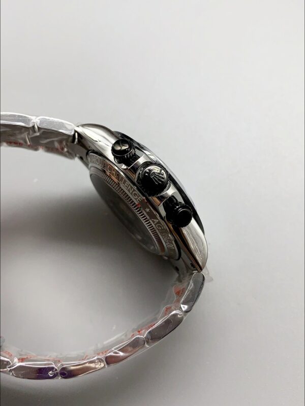 Rolex Daytona Artisans De Geneve Stainless Steel Watch Black Ceramic Bezel Watch(1:1Super Clone )