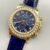 Rolex Daytona Blue Dial Diamond Bezel Gold Case Blue Leather Strap Chronograph 1:1 Superclone