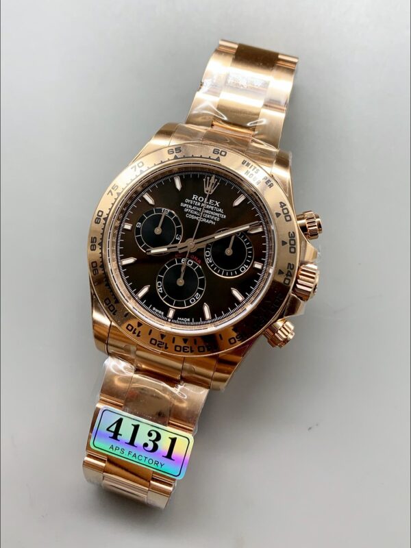 Rolex Cosmograph Daytona M116505 Rose Gold Original Cal.4131 Movement(1:1Super Clone)