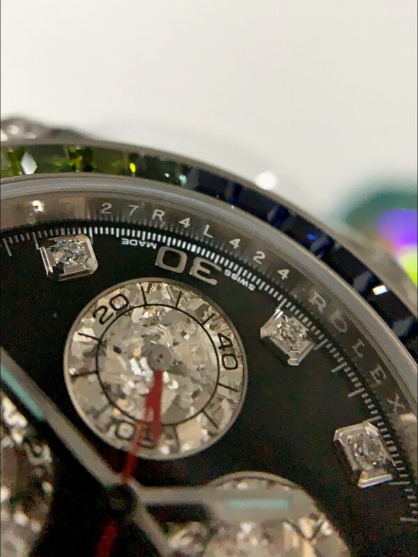 Rolex Cosmograph Daytona 116599RBOW Stainless Steel Original Cal.4130 Movement(1:1Super Clone )