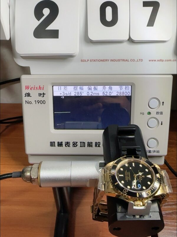 1E69C8813E697A5-37-20.jpg Rolex Submariner 16618 Gold Watch with Swiss 3135 Movement(1:1Super Clone)
