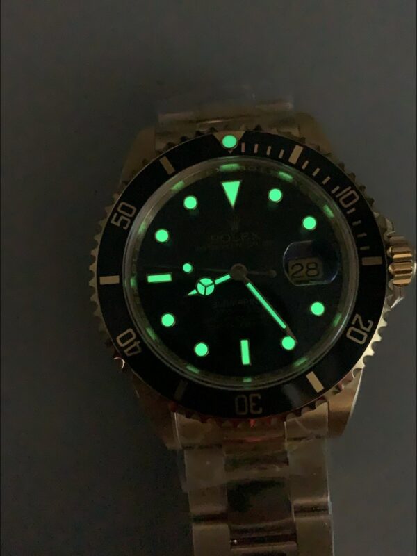 1E69C8813E697A5-38-15.jpg Rolex Submariner 16618 Gold Watch with Swiss 3135 Movement(1:1Super Clone)