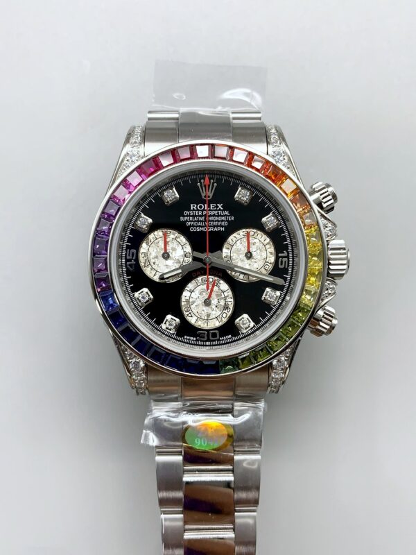 Rolex Cosmograph Daytona 116599RBOW Stainless Steel Original Cal.4130 Movement(1:1Super Clone )