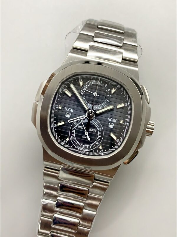 Patek Philippe Nautilus 5990/1A 904L Steel Case in Grey Dial(1:1 Super Clone)