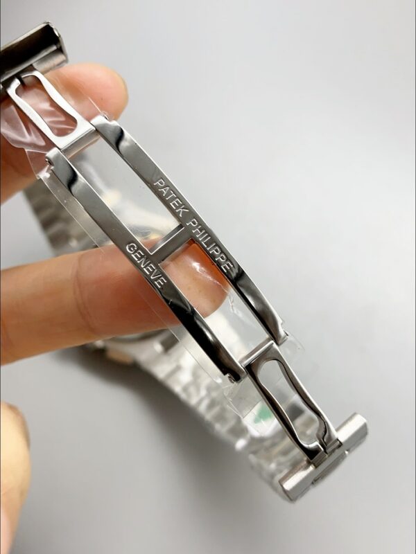 Patek Philippe Nautilus 5980 Chronograph Steel Case in Black Dial (1:1Super Clone)