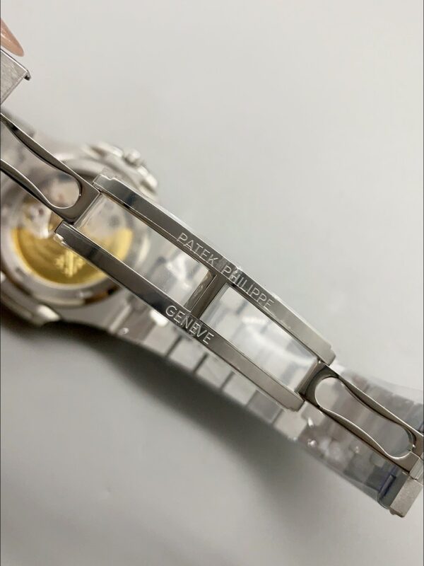 Patek Philippe Nautilus Black Dial Diamond Bezel Stainless Steel Bracelet 1:1 Superclone