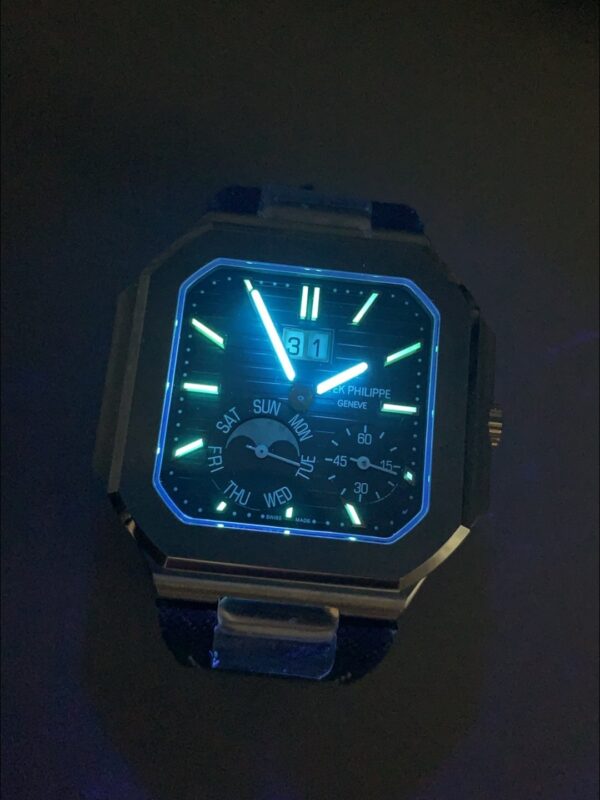 Patek Philippe Cubitus 5822 904L Steel Casing Blue Dial (1:1Super Clone)