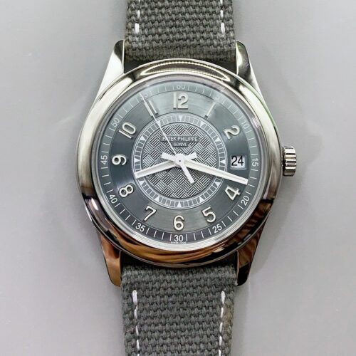 Patek Philippe Calatrava 6007 Grey Dial 904L Steel Casing (1:1Super Clone)
