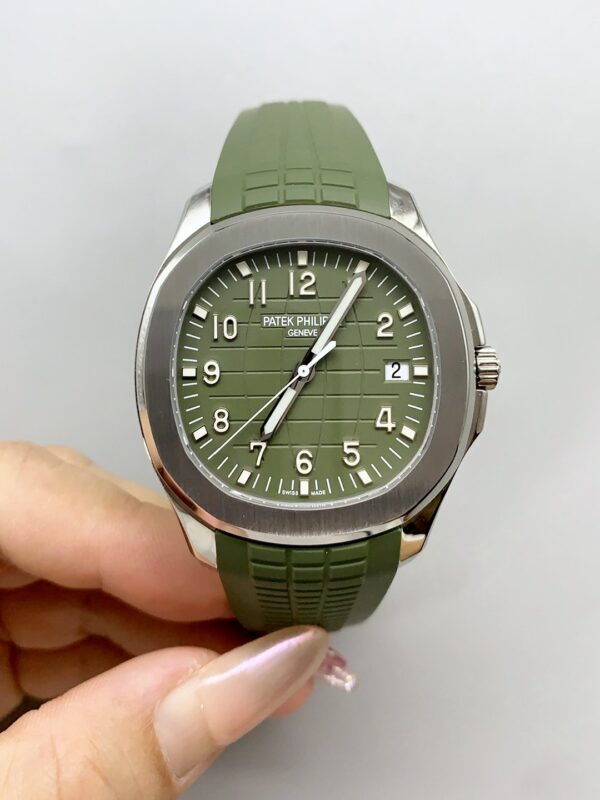 Patek Philippe Aquanaut 5168G Green Dial 904L Steel (1:1Super Clone)