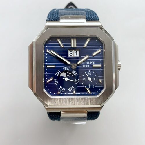 Patek Philippe Cubitus 5822 904L Steel Casing Blue Dial (1:1Super Clone)