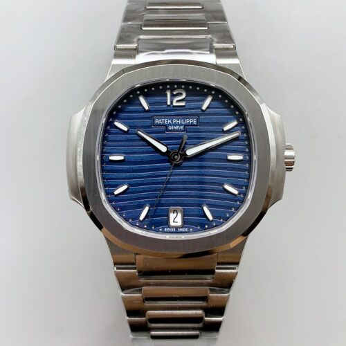 Patek Philippe Nautilus Stainless Steel Blue Dial 1:1 Superclone