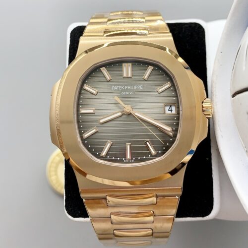 Patek Philippe Nautilus 5711/1R-001 in Rose Gold Grey Dial(1:1 Super Clone)