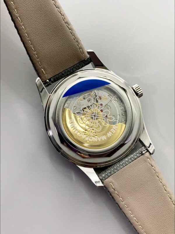 Patek Philippe Calatrava 6007 Grey Dial 904L Steel Casing (1:1Super Clone)