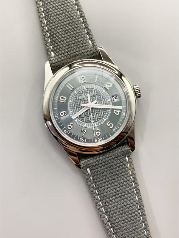 Patek Philippe Calatrava 6007 Grey Dial 904L Steel Casing (1:1Super Clone)