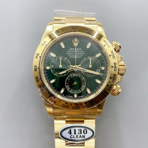 1:1 Super Clone Rolex Cosmograph Daytona 18K Yellow Gold Cal.4130 Move