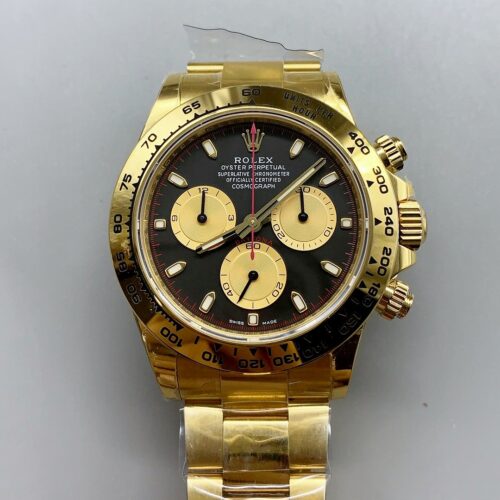 ROLEX DAYTONA 116508 YELLOW GOLD ORIGINAL CAL.4130 MOVEMENT 904L ST