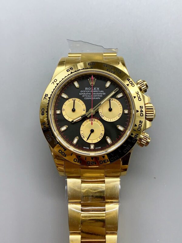 ROLEX DAYTONA 116508 YELLOW GOLD ORIGINAL CAL.4130 MOVEMENT 904L ST