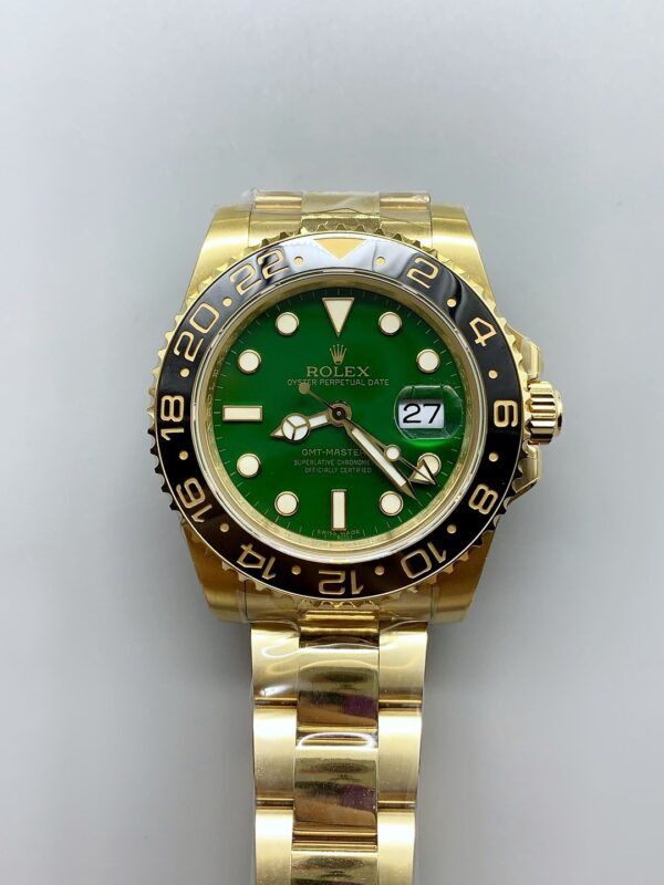 Rolex GMT-Master II 116718LN 18K Gold Wrapped -1:1 Superclone