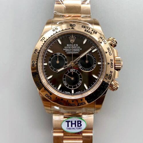 Rolex Daytona Brown Dial Rose Gold Model M116505(1:1Super Clone)