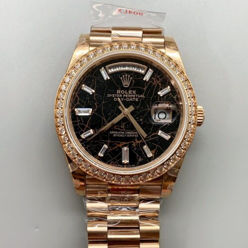 Rolex Day-Date Rose Gold Eisenkiesel Dial 40mm 228345RBR(1;1Super Clone)