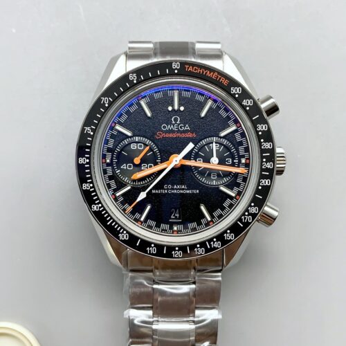 1:1 super clone Omega Super Series Moonphase (black OMEGA)