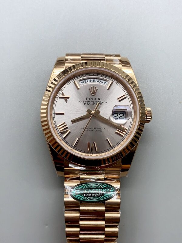 Rolex Day-Date 40mm 228235 Everose Gold President Watch(1;1Super Clone)