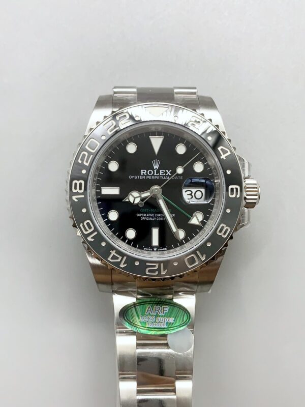 Rolex GMT-Master II With Black and Gray Bezel and 3285 Movement.(1;1Super Clone)