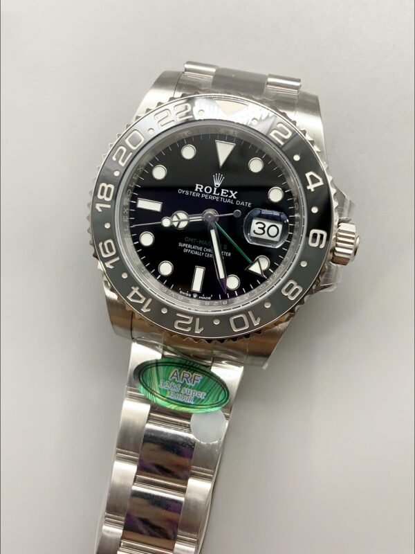 Rolex GMT-Master II With Black and Gray Bezel and 3285 Movement.(1;1Super Clone)