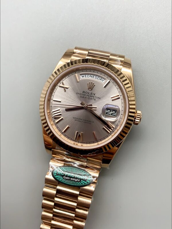 Rolex Day-Date 40mm 228235 Everose Gold President Watch(1;1Super Clone)