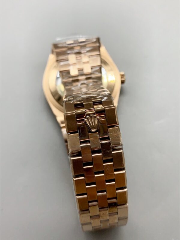 RoleRolex Land-Dweller 127335 Steel Honeycomb Rose Gold 40MM(1:1 Super Clone)