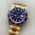 Rolex Submariner 40mm Gold Case, Blue Dial, 3135 Movement.(1;1Super Clone)