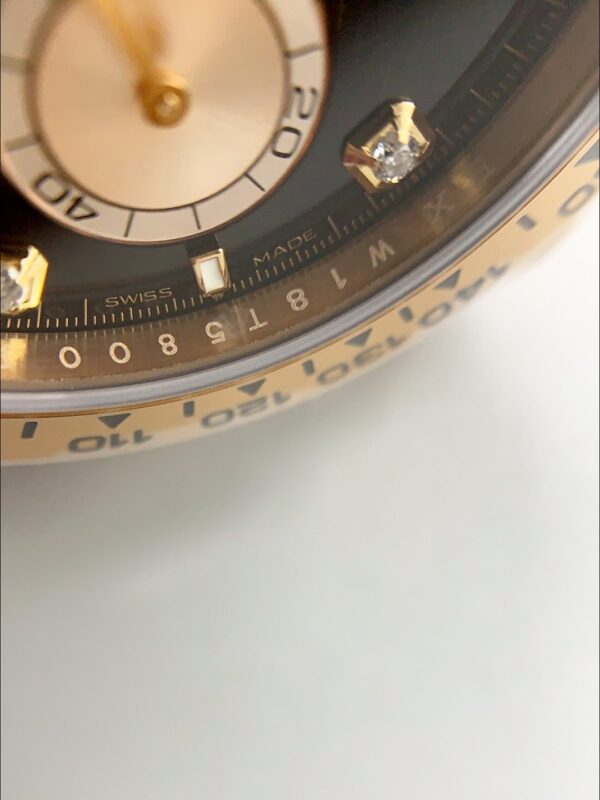 Rolex Daytona Black Dial Rose Gold Model 116509(1;1Super Clone)
