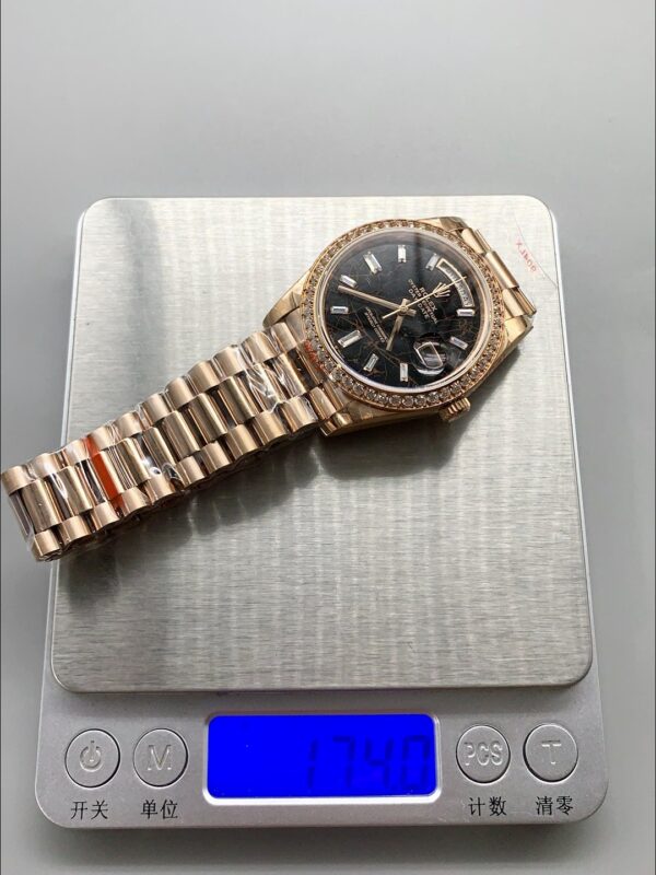 Rolex Day-Date Rose Gold Eisenkiesel Dial 40mm 228345RBR(1;1Super Clone)