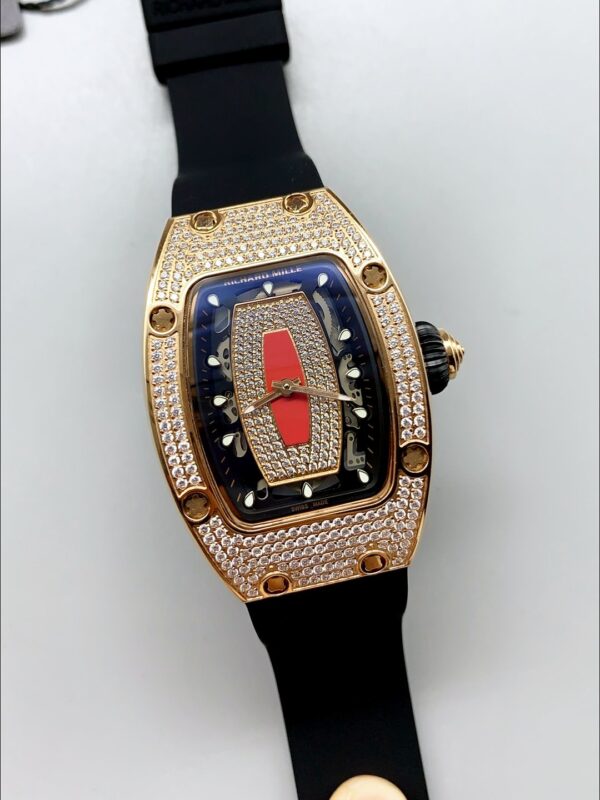 Richard Mille – RM07-01 Rose Gold Jasper Dial Medium Set(1;1 Super Clone)