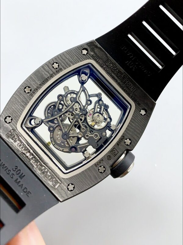 1E69C889E697A5-67-6.jpg Richard Mille RM055 mechanical watch with carbon fiber case (1;1 Super Clone)