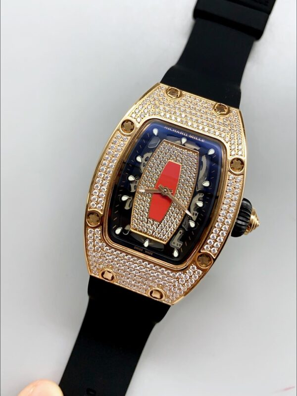 Richard Mille – RM07-01 Rose Gold Jasper Dial Medium Set(1;1 Super Clone)